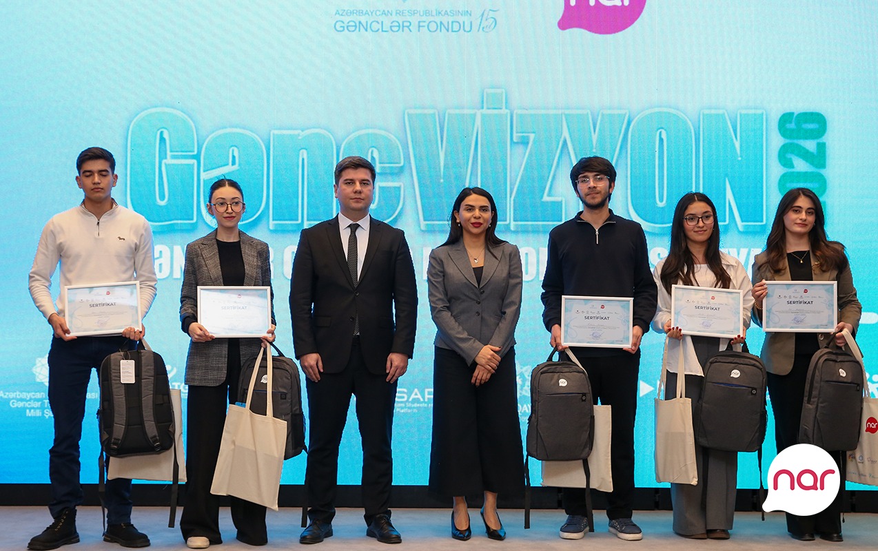 “Nar”ın tərəfdaşlığı ilə “GəncVİZYON” ideyatonu uğurla başa çatıb - FOTOLAR
