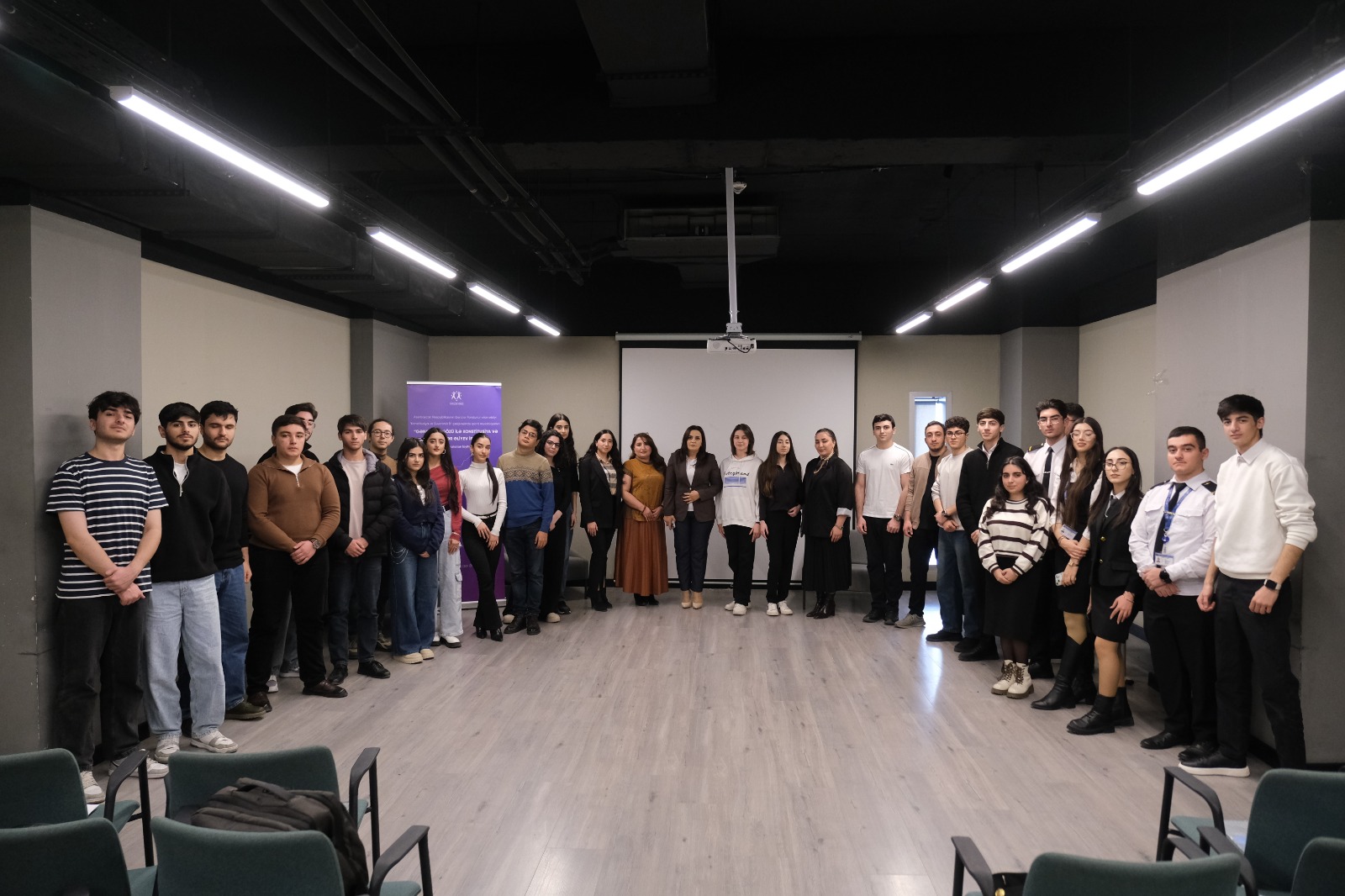 “Gənclərin Gözü ilə Konstitusiya və Heydər Əliyev İrsi” adlı layihə keçirildi - FOTOLAR