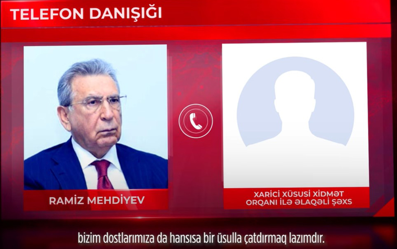Ramiz Mehdiyevin rus dilində danışdığı qadının kimliyi bəlli oldu