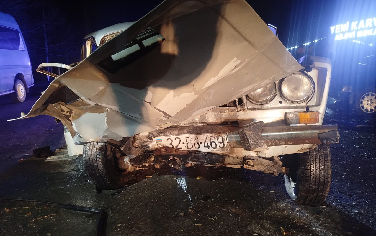 Bərdədə qəza oldu - Ölən və yaralanan var