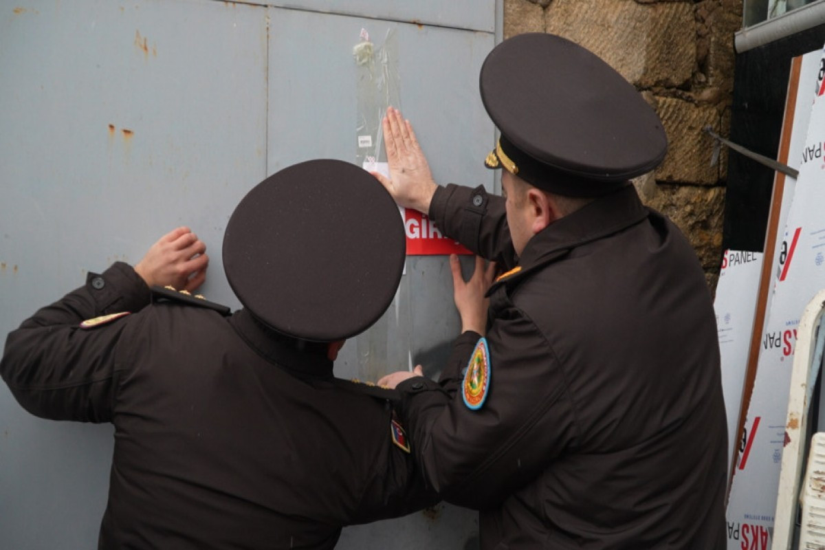Bakıda mebel sexinin fəaliyyəti dayandırıldı