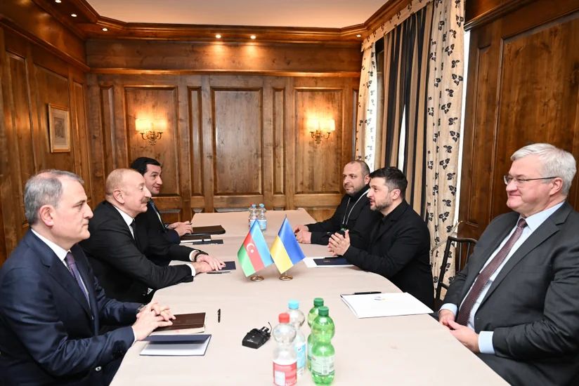 Azərbaycan və Ukrayna Prezidentləri Rusiya ilə sülhü müzakirə ediblər