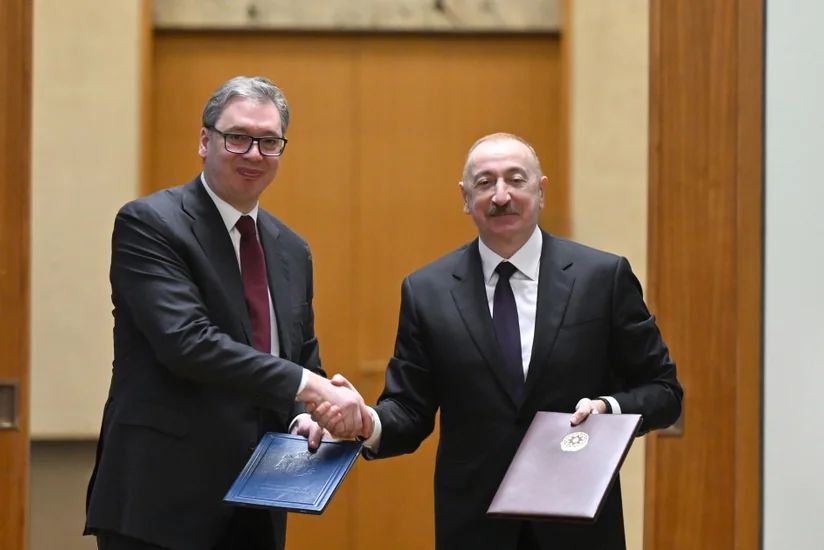 Biz dost ölkə Azərbaycanla ən yaxşı strateji tərəfdaşlığı inkişaf etdirməkdə israrlıyıq - Vuçiç