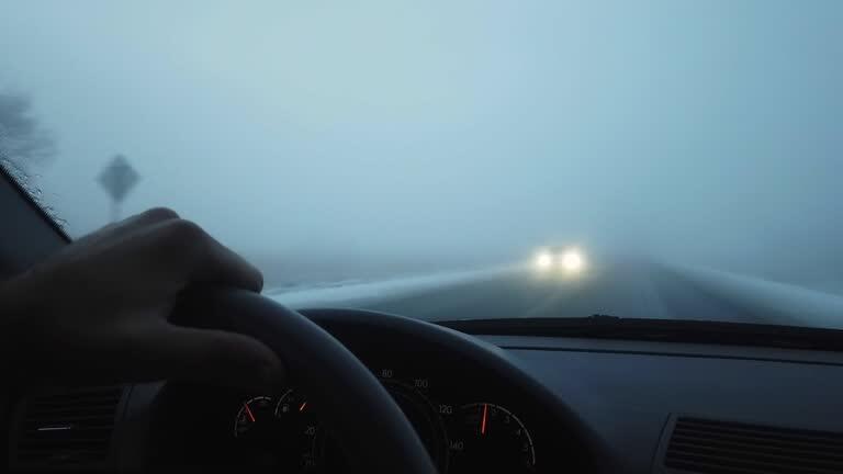 Bu yolda sürət həddi endirildi - “Dumanlı hava” xəbərdarlıq siqnalı