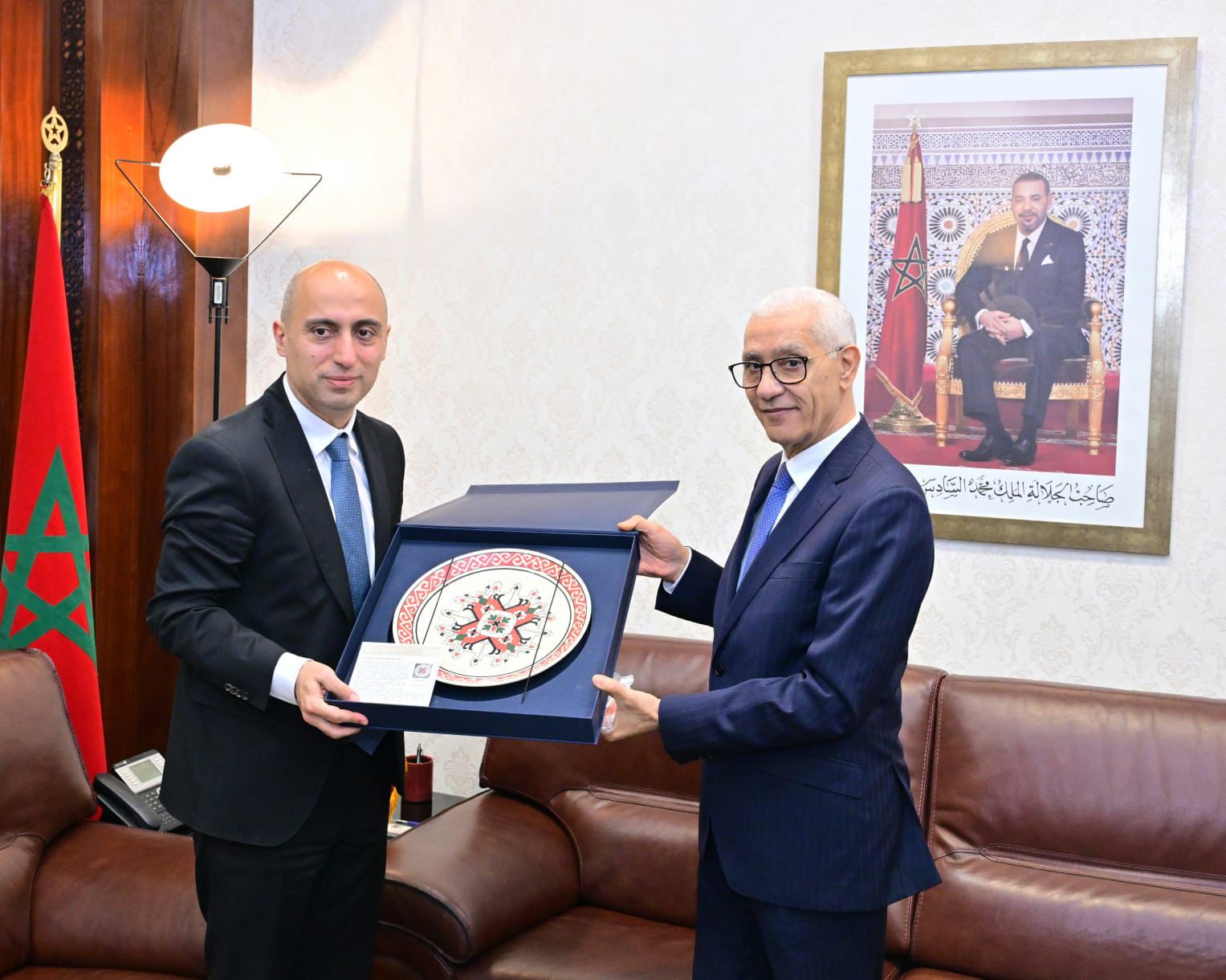 Emin Əmrullayev Mərakeş Krallığında rəsmi səfərdədir