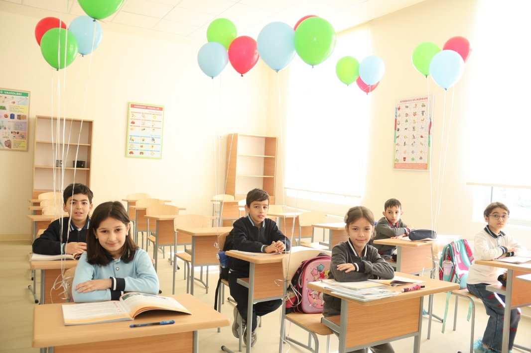 Ağdam şəhər 1 nömrəli tam orta məktəbdə tədris prosesinə başlanıldı - FOTOLAR