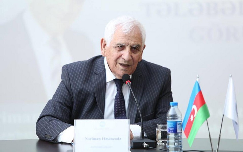 Nəriman Həsənzadə “Heydər Əliyev” ordeni ilə təltif olundu