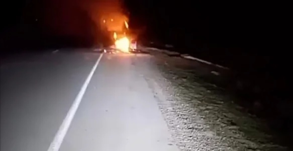 Salyanda faciə: Yanan avtomobili söndürən şəxsləri maşın vurdu, ölən və xəsarət alan var