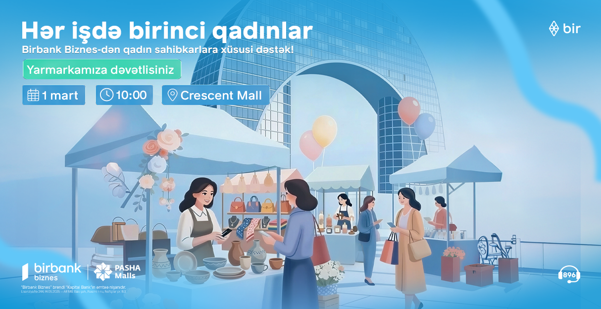 "Hər işdə birinci qadınlar"