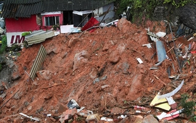 Braziliyada şiddətli yağış nəticəsində ölənlərin sayı artdı
