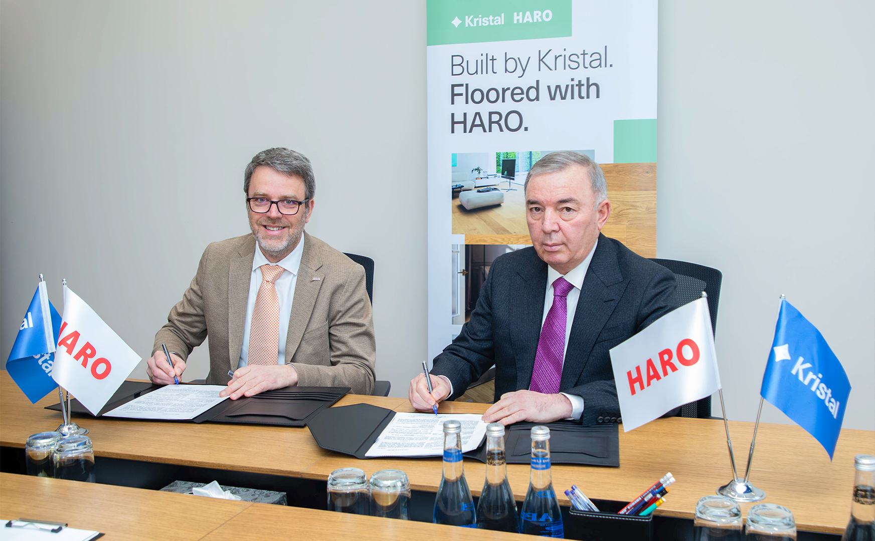 “Kristal” beynəlxalq döşəmə istehsalçısı HARO ilə əməkdaşlığa başladı!