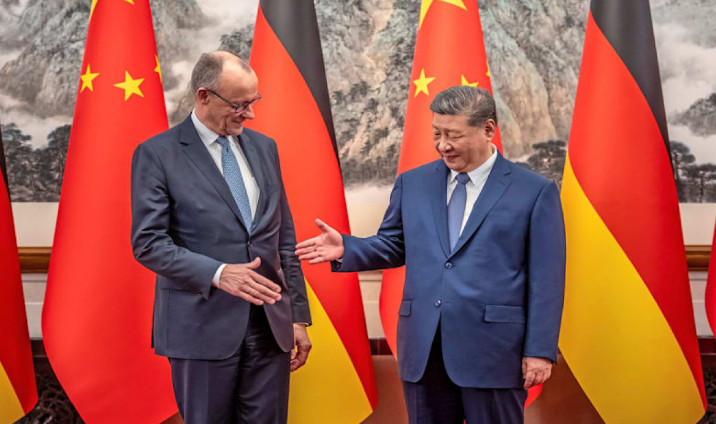 Çin Almaniya ilə münasibətləri yeni səviyyəyə qaldırmağa hazırdır