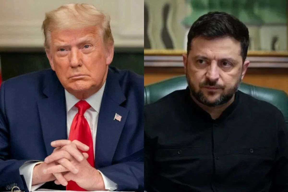 Trampla Zelenski arasında telefon danışığı baş tutub