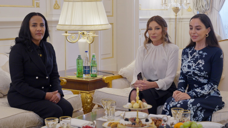 Azərbaycanın və Efiopiyanın birinci xanımlarının görüşü olub