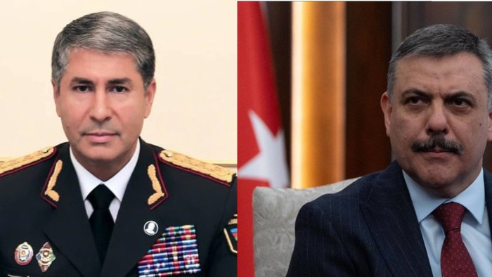 Türkiyə və Azərbaycan daxili işlər nazirləri telefonda danışdı