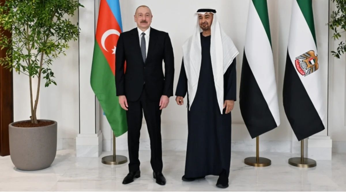 Şeyx Məhəmməd bin Zayed Al Nəhyan Prezident İlham Əliyevə zəng edib