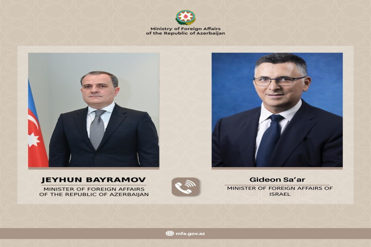 Azərbaycan və İsrail XİN rəhbərlərinin telefon danışığı olub