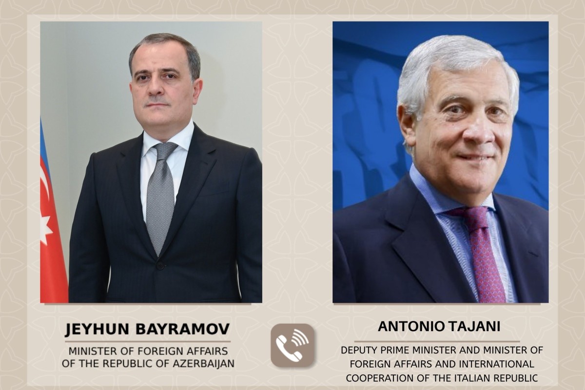 Antonio Tayani İtaliya vətəndaşlarının İrandan təxliyəsində Azərbaycanın dəstəyini yüksək qiymətləndirib
