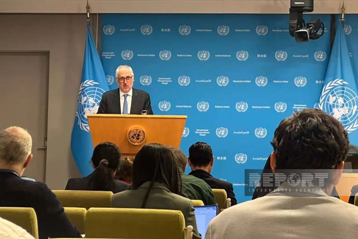 BMT baş katibinin sözçüsü: İranın Azərbaycana hücumundan narahatıq