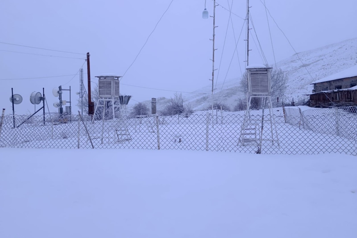 Naxçıvanda yağan qarın hündürlüyü 1 metri keçib