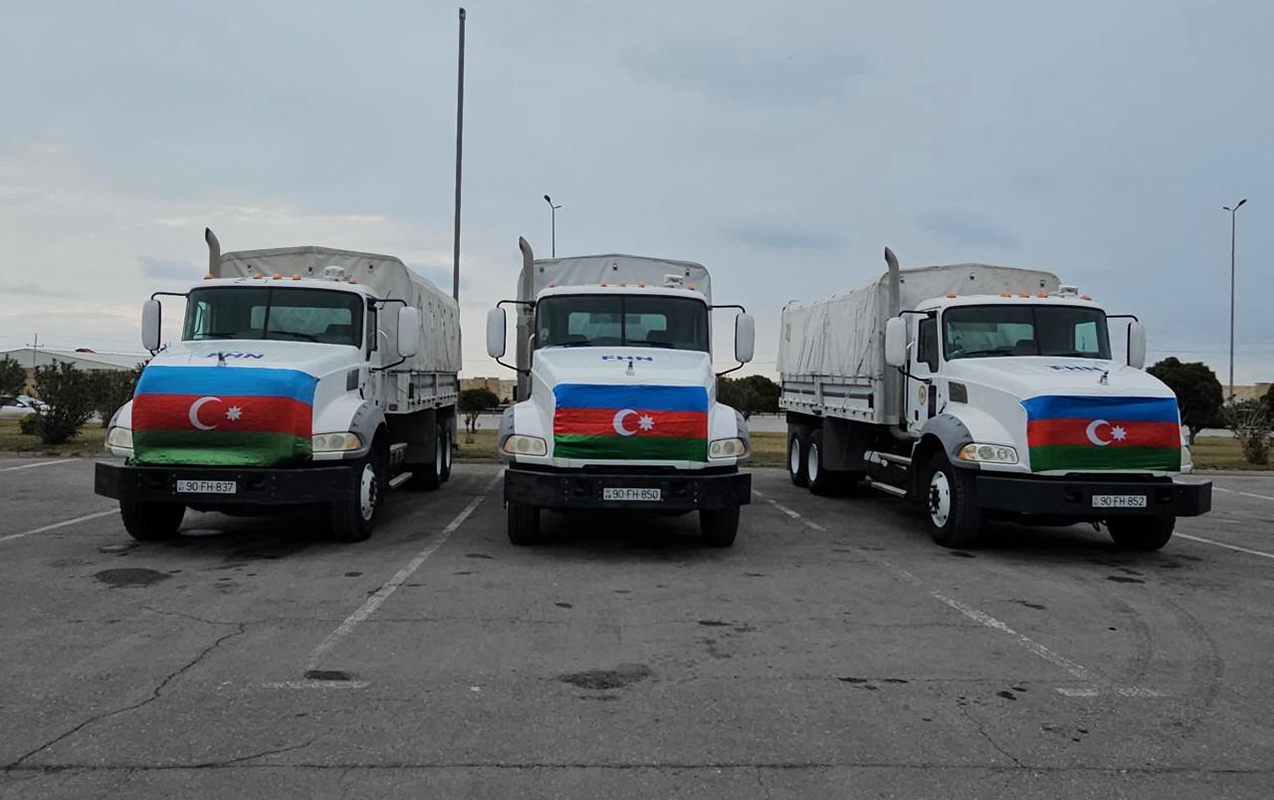 Prezidentin tapşırığı ilə İrana humanitar yardım yola salındı