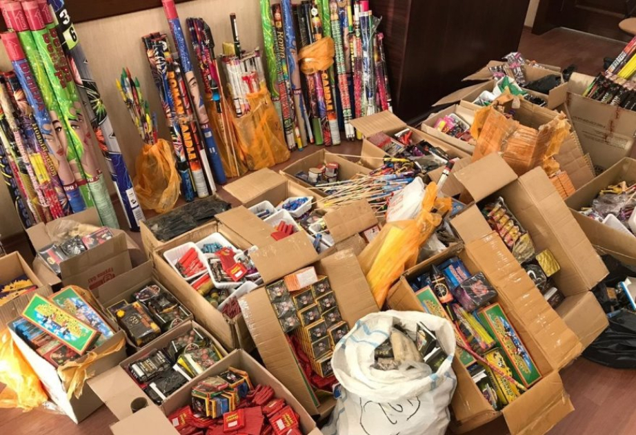 Naxçıvanda  pirotexniki vasitələr satan şəxslər saxlanıldı