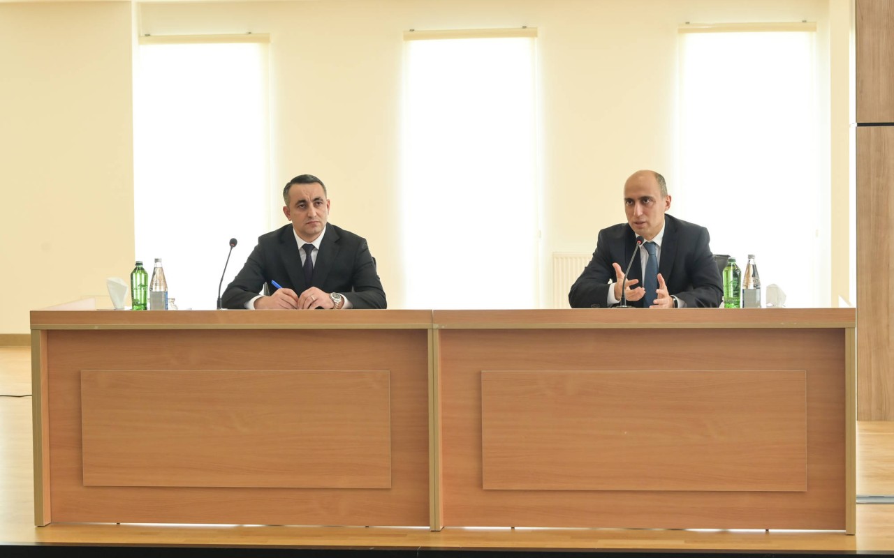 Nazir işğaldan azad olunmuş ərazilərdə çalışan müəllimlərlə görüşüb - FOTOLAR