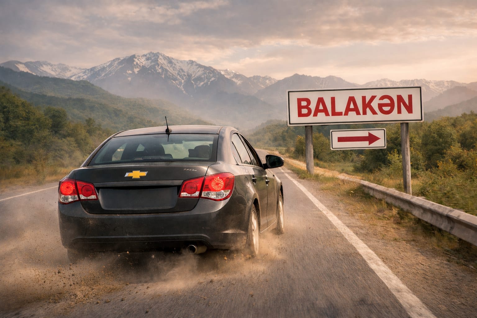 Narkotikin təsiri altında avtomobil qaçıraraq Balakənə getmək istəyən şəxs TUTULDU