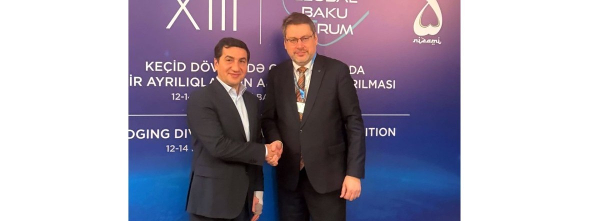 Hikmət Hacıyev Aİ-nin xüsusi nümayəndəsi ilə TRIPP-i müzakirə edib