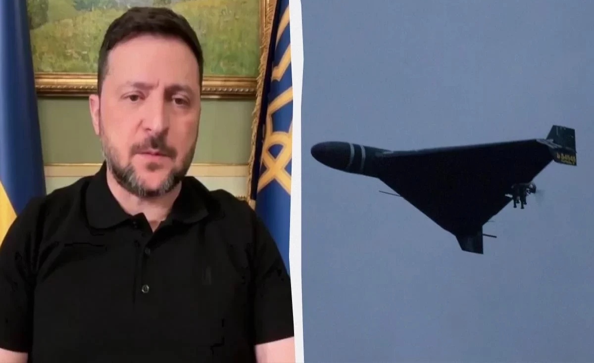 Zelenski: Rusiya İrana ABŞ bazalarına hücum üçün “Şahed” PUA-ları verir