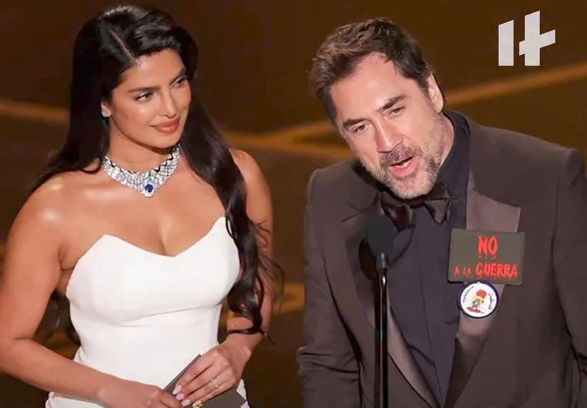 "Oskar" səhnəsində “Müharibəyə yox, Fələstinə azadlıq” şüarı səsləndi