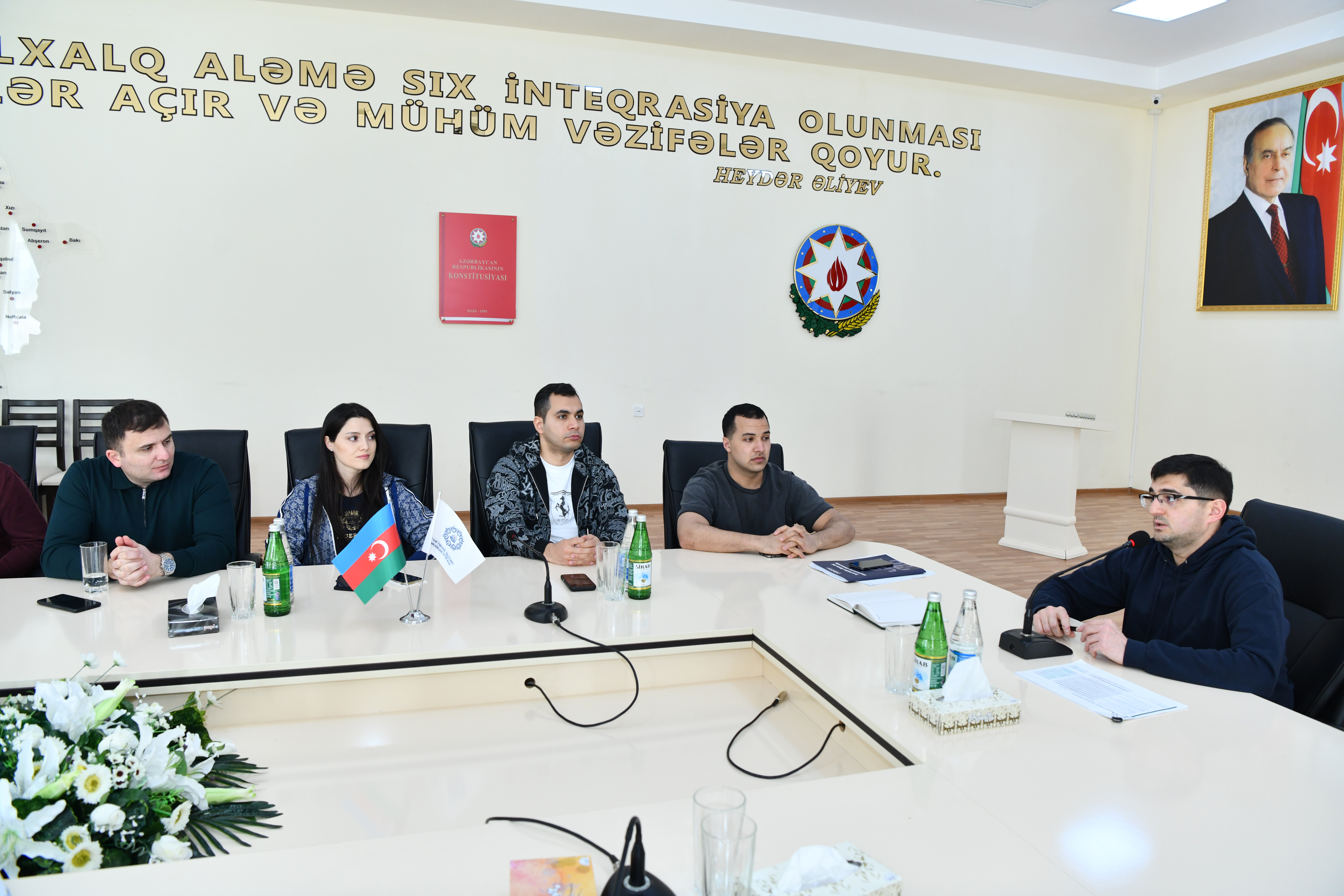 ADNSU-da “Birlik və inkişaf” görüşü keçirildi - FOTOLAR