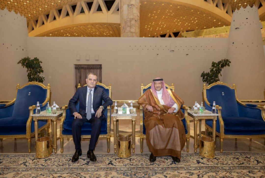 Ceyhun Bayramov Səudiyyə Ərəbistanının paytaxtı Ər-Riyada səfər edib