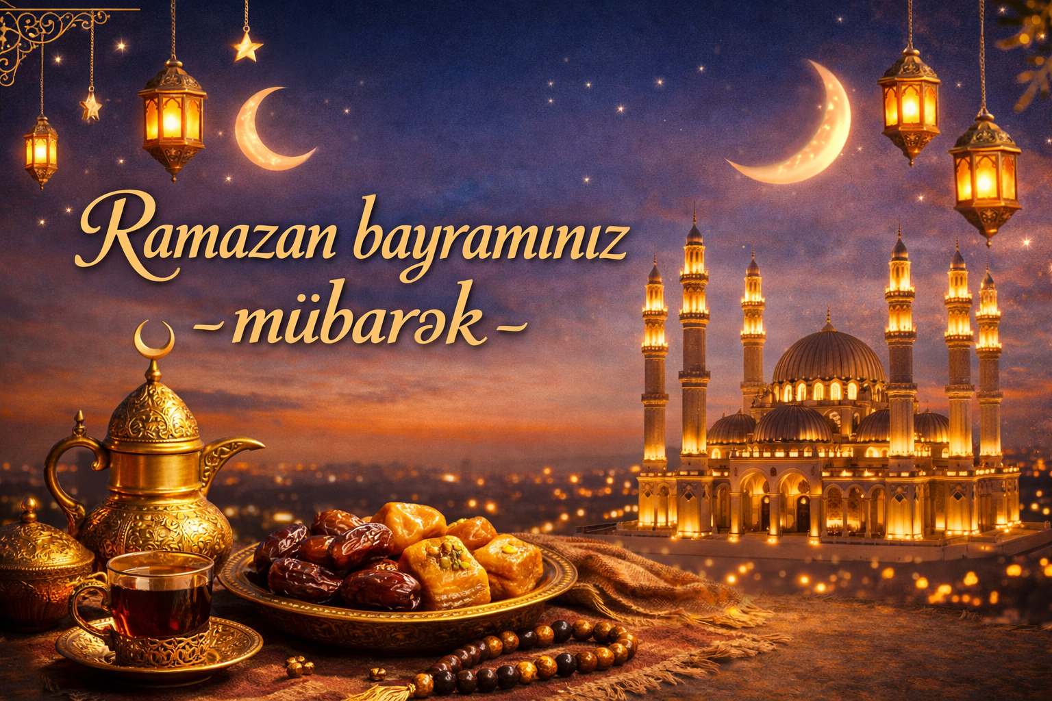 Azərbaycanda Ramazan bayramıdır