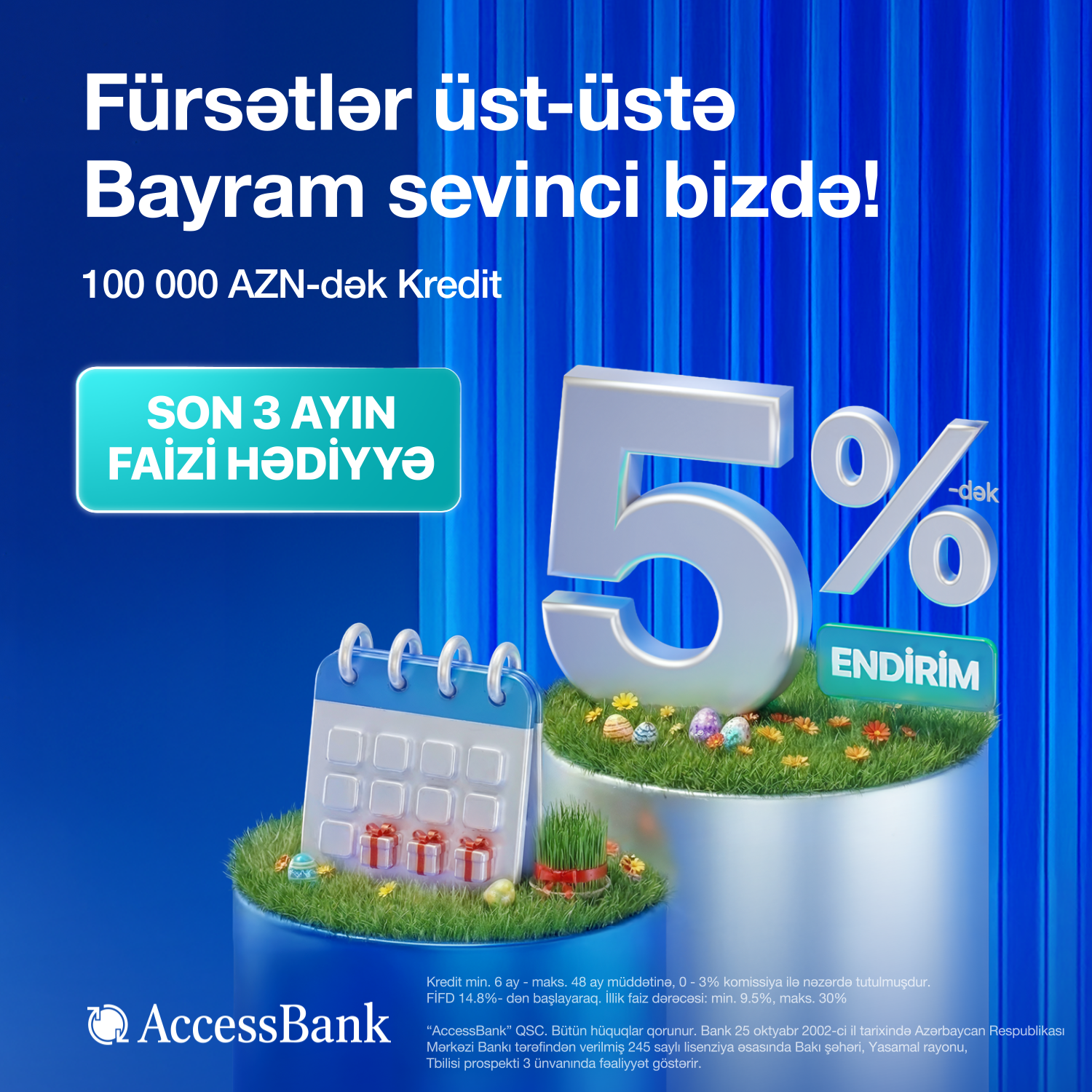 Bayram fürsətləri AccessBank-da!