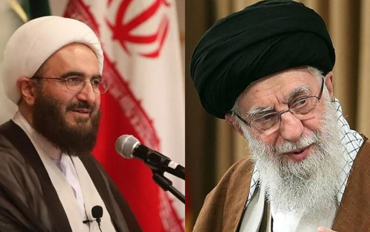 Xameneini bayram namazında o əvəz etdi