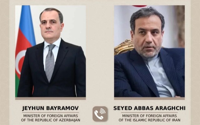 Ceyhun Bayramov Əraqçi ilə növbəti telefon danışığı apardı