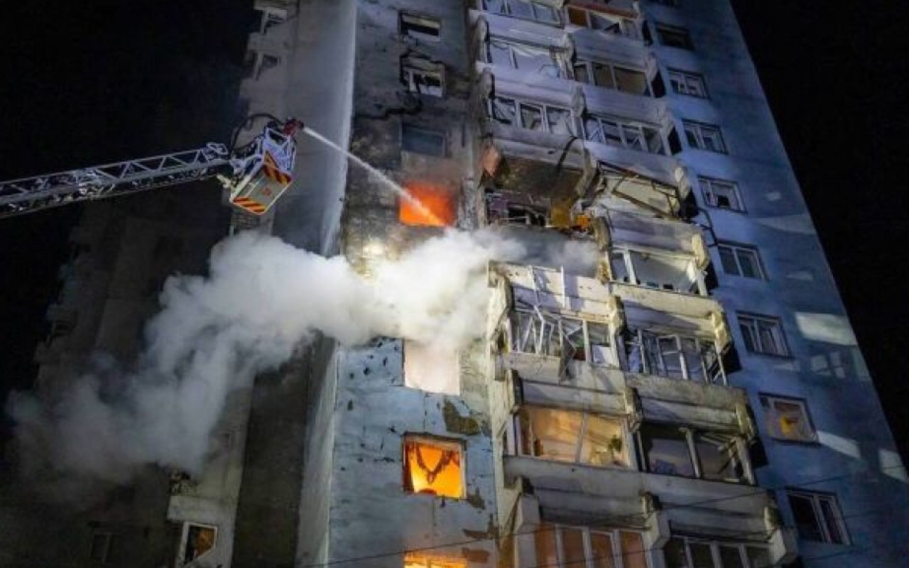 Rusiya Ukraynaya kütləvi hava zərbələri endirdi - Ölənlər və xəsarət alanlar var