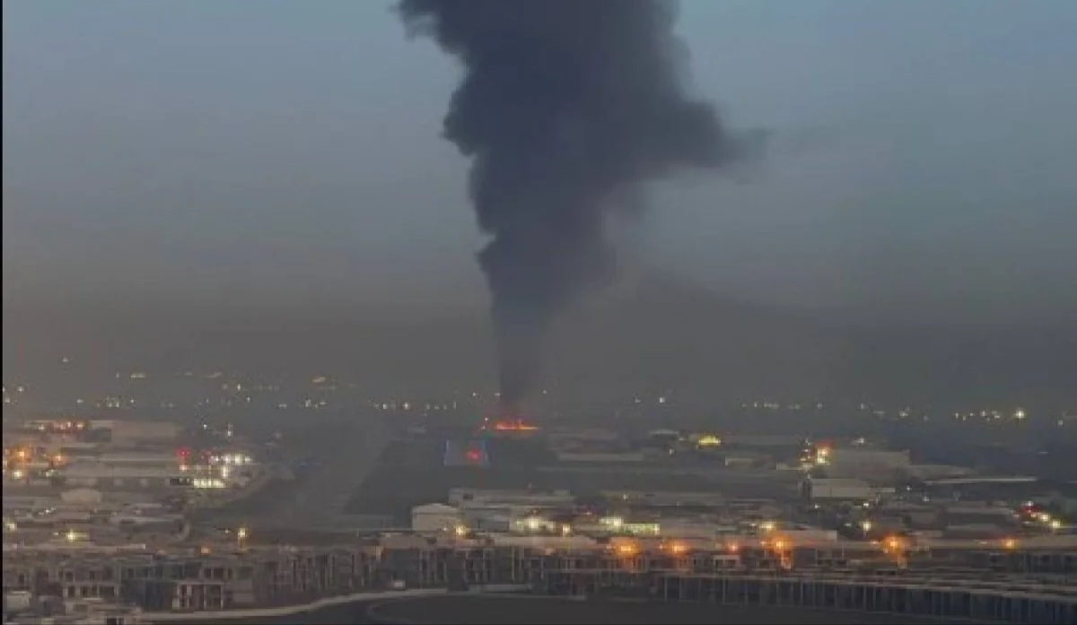 İran Ərbil hava limanına zərbə endirib