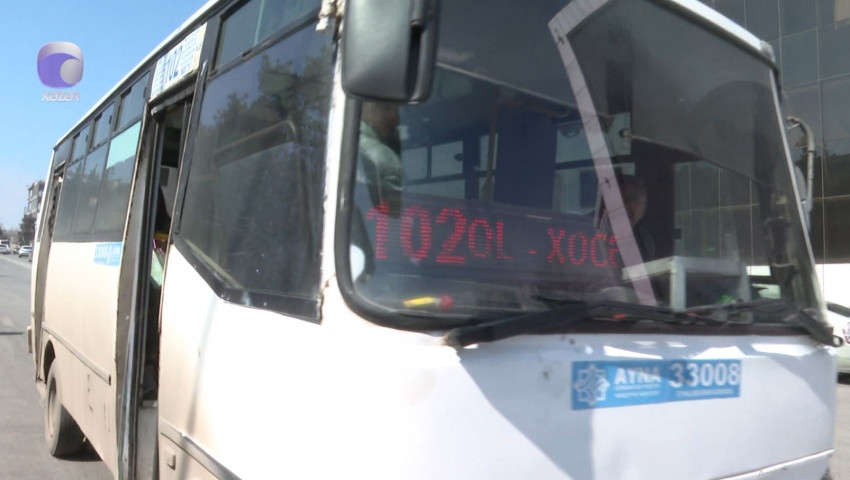 Cəmi iki avtobus işləyir - 102 nömrəli marşrutdan ŞİKAYƏT - VİDEO