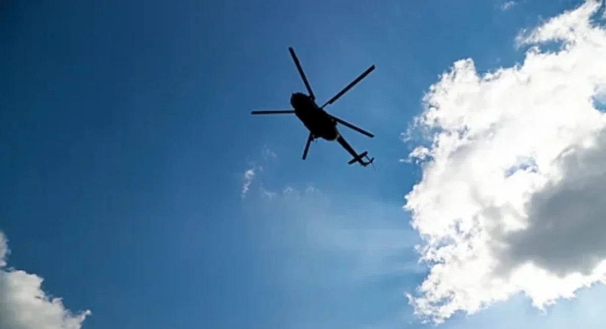 Havayda helikopter qəzaya uğrayıb, ölən və yaralananlar var