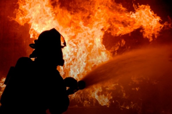 Zaqatalada kafe yandı