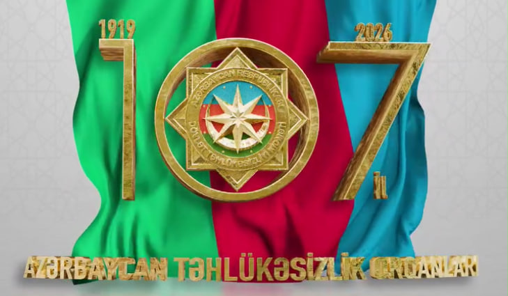 Azərbaycan təhlükəsizlik orqanlarının yaradılmasının 107-ci ildönümüdür