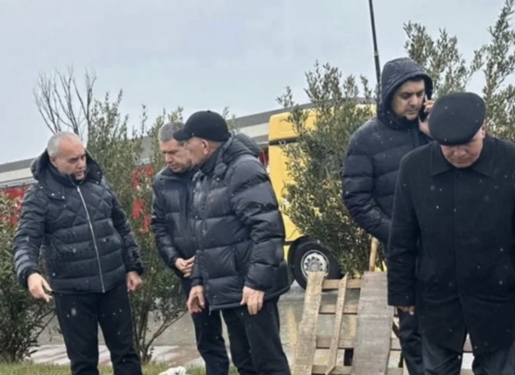 Bakıda iki icra başçısı subasma hadisəsi baş verən əraziyə gəliblər