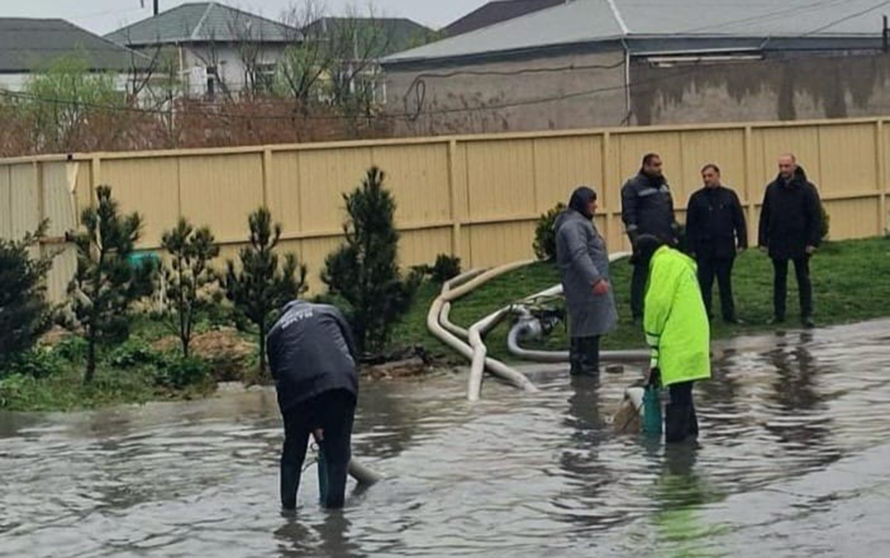 BŞİH müavini ərazilərə baxış keçirdi, tapşırıqlar verildi - Video