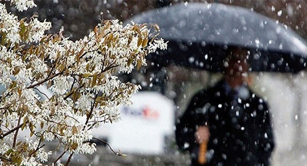 Ölkə ərazisində intensiv yağışlar davam edib, dağlıq ərazilərə qar yağıb