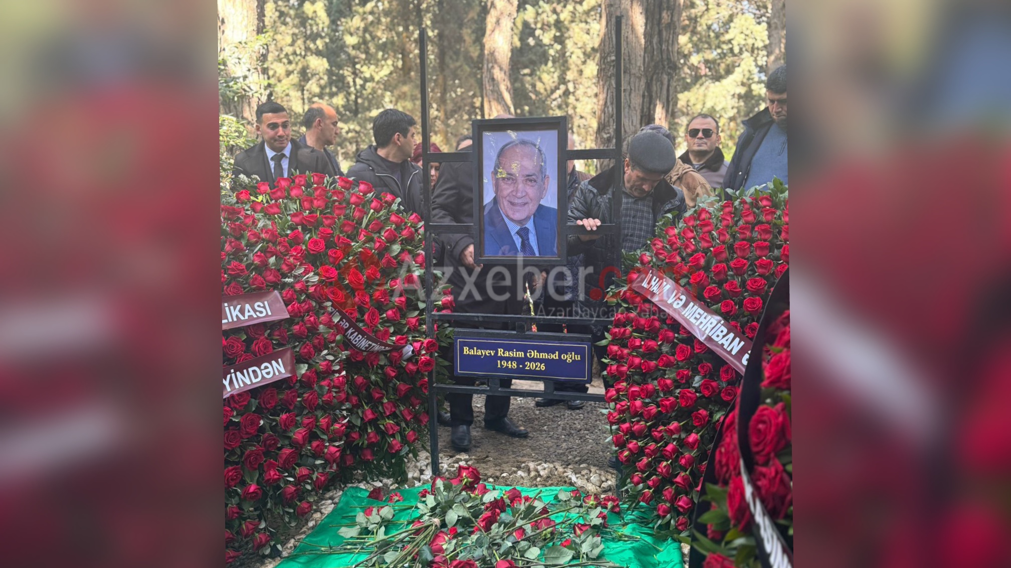 Xalq artisti Rasim Balayev I Fəxri xiyabanda dəfn edildi