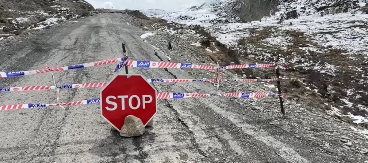 Dəmirçi-Lahıc avtomobil yolu bağlanıb: Son vəziyyət necədir? - VİDEO