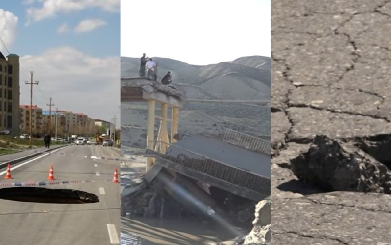 Xərclənən pullar hara gedir? - İndi də Bakı-Qazax yolu - VIDEO