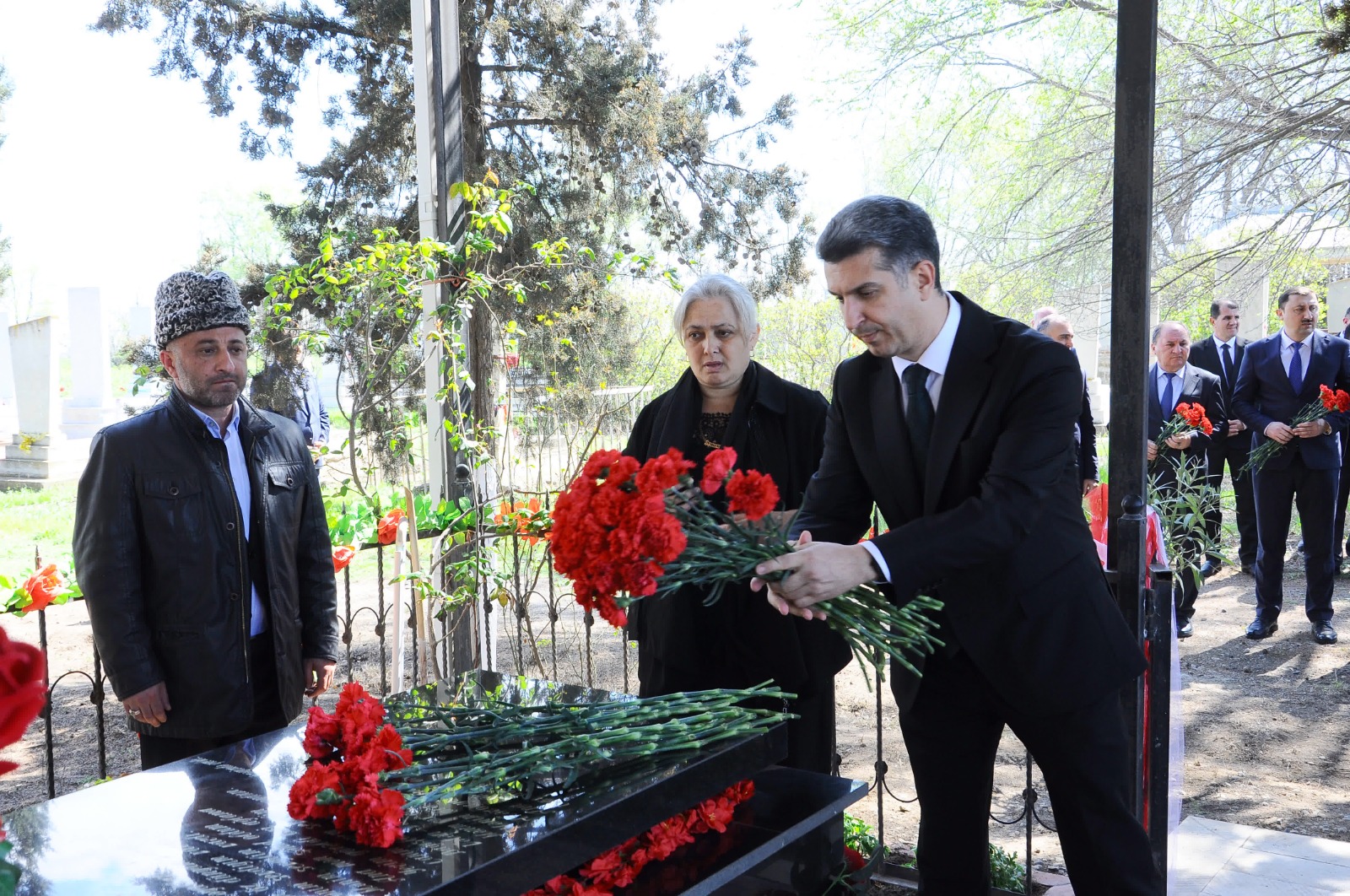 Göygöldə Aprel şəhidi anıldı - Fotolar
